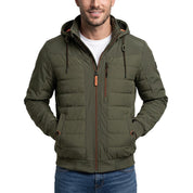 Chamarra Greenlander Capitonada con Gorro oculto para Hombre - Greenlander