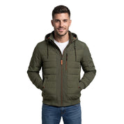 Chamarra Greenlander Capitonada con Gorro oculto para Hombre - Greenlander