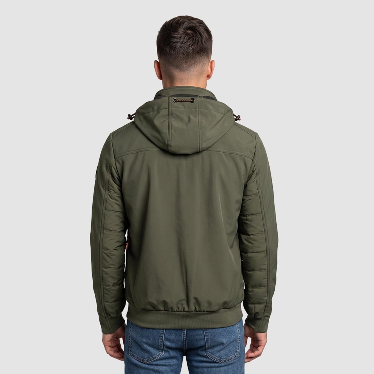 Chamarra Greenlander Capitonada con Gorro oculto para Hombre - Greenlander