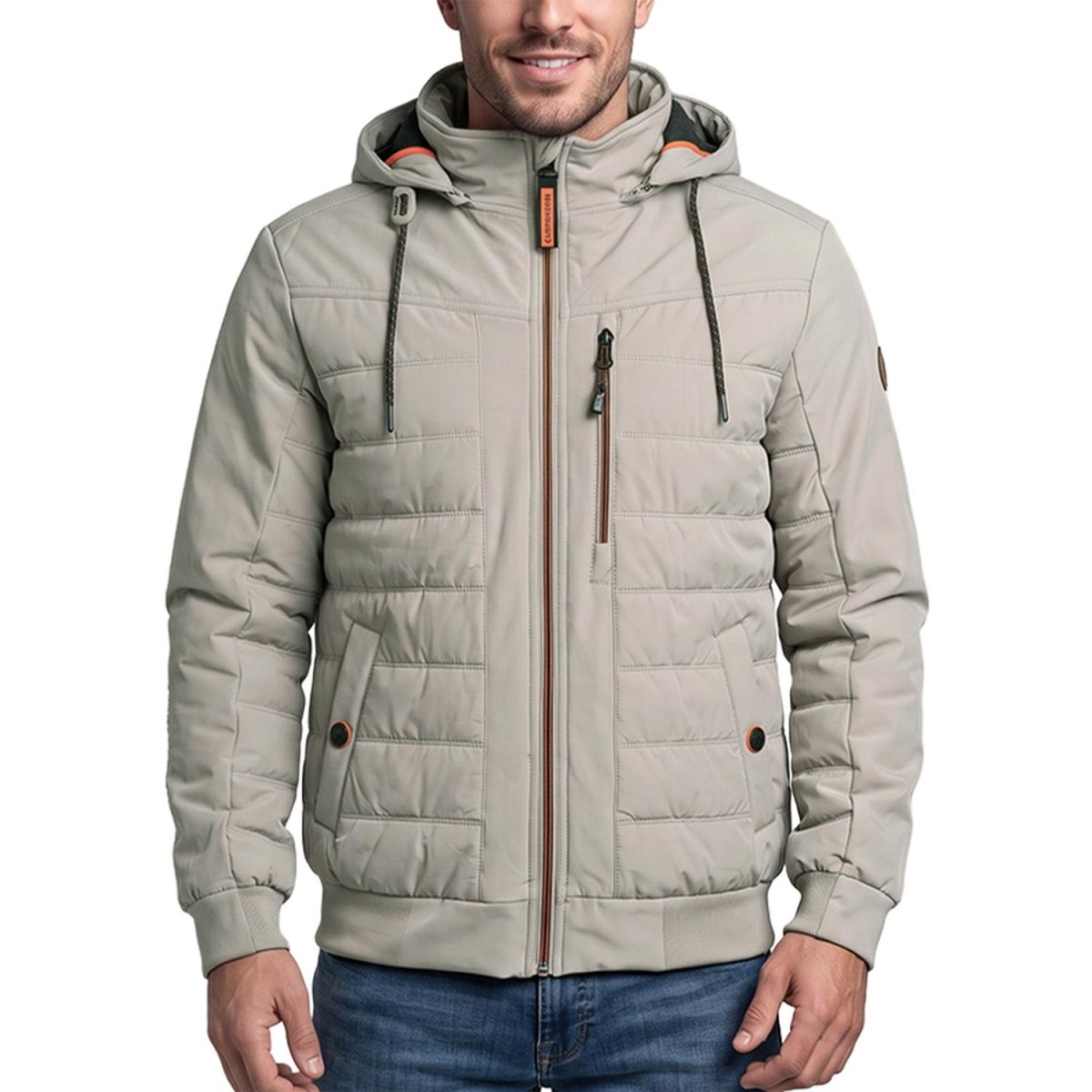 Chamarra Greenlander Capitonada con Gorro oculto para Hombre - Greenlander