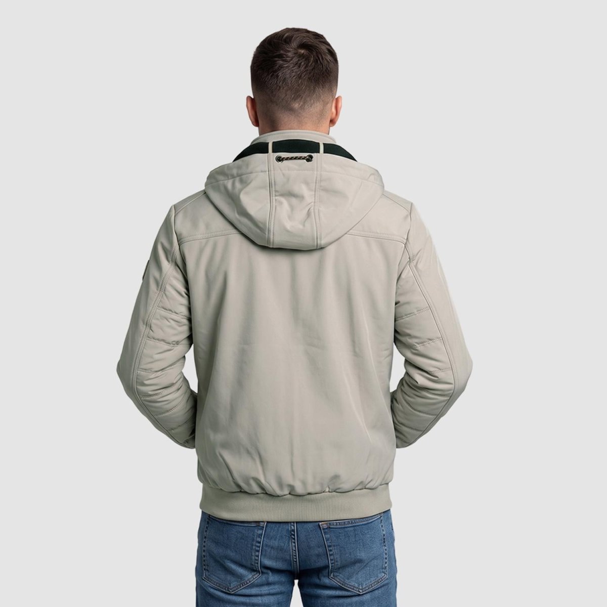 Chamarra Greenlander Capitonada con Gorro oculto para Hombre - Greenlander