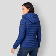 Chamarra Greenlander capitonada de pluma con gorro desmontable Mujer - Greenlander