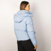 Chamarra Greenlander corta capitonada para mujer con capucha desmontable - Greenlander