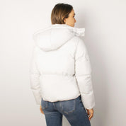 Chamarra Greenlander corta capitonada para mujer con capucha desmontable - Greenlander