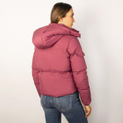 Chamarra Greenlander corta capitonada para mujer con capucha desmontable - Greenlander