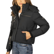 Chamarra Greenlander corta capitonada para mujer con capucha desmontable - Greenlander