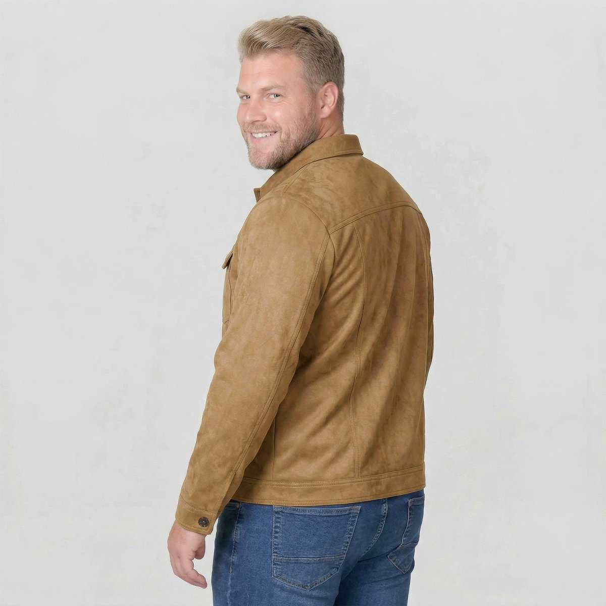 Chamarra Greenlander de gamuza y Bolsillos Caballero - Greenlander