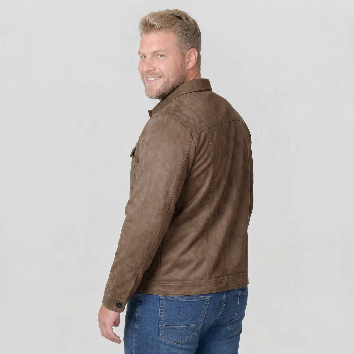 Chamarra Greenlander de gamuza y Bolsillos Caballero - Greenlander