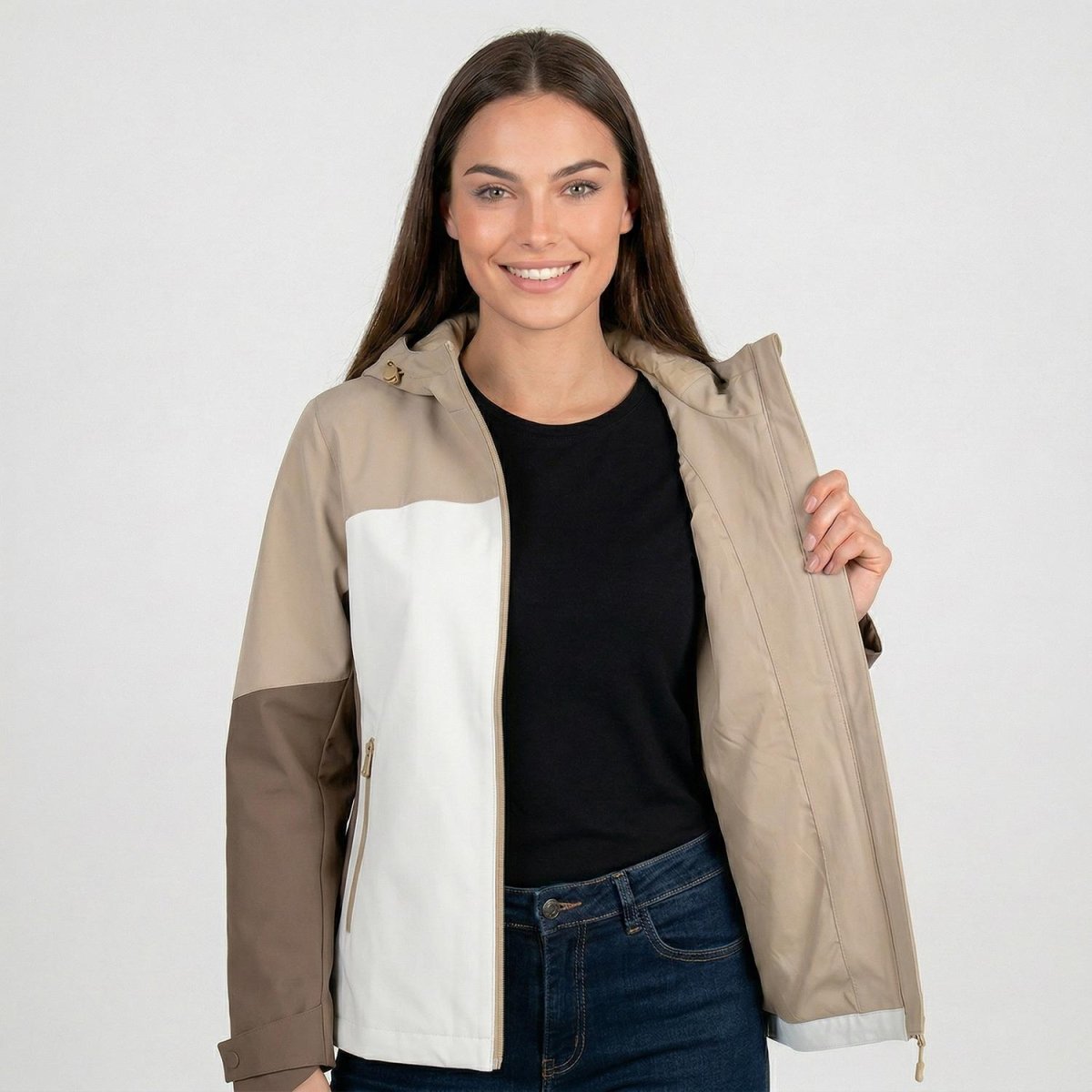 Chamarra Greenlander impermeable con bolsillos y puño ajustable mujer - Greenlander