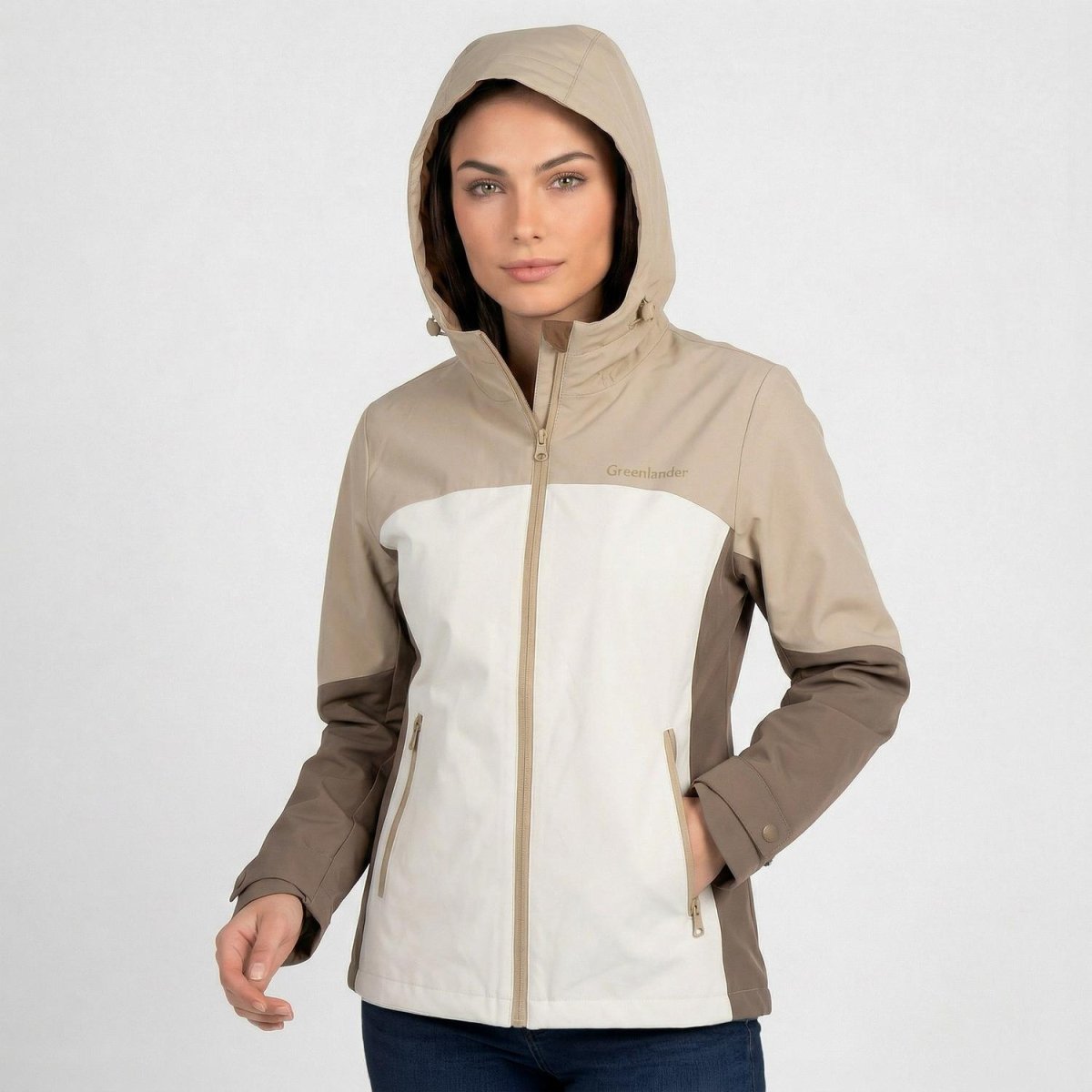 Chamarra Greenlander impermeable con bolsillos y puño ajustable mujer - Greenlander
