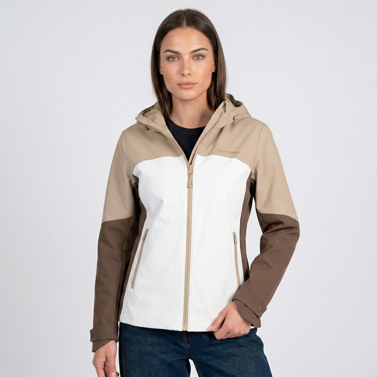 Chamarra Greenlander impermeable con bolsillos y puño ajustable mujer - Greenlander