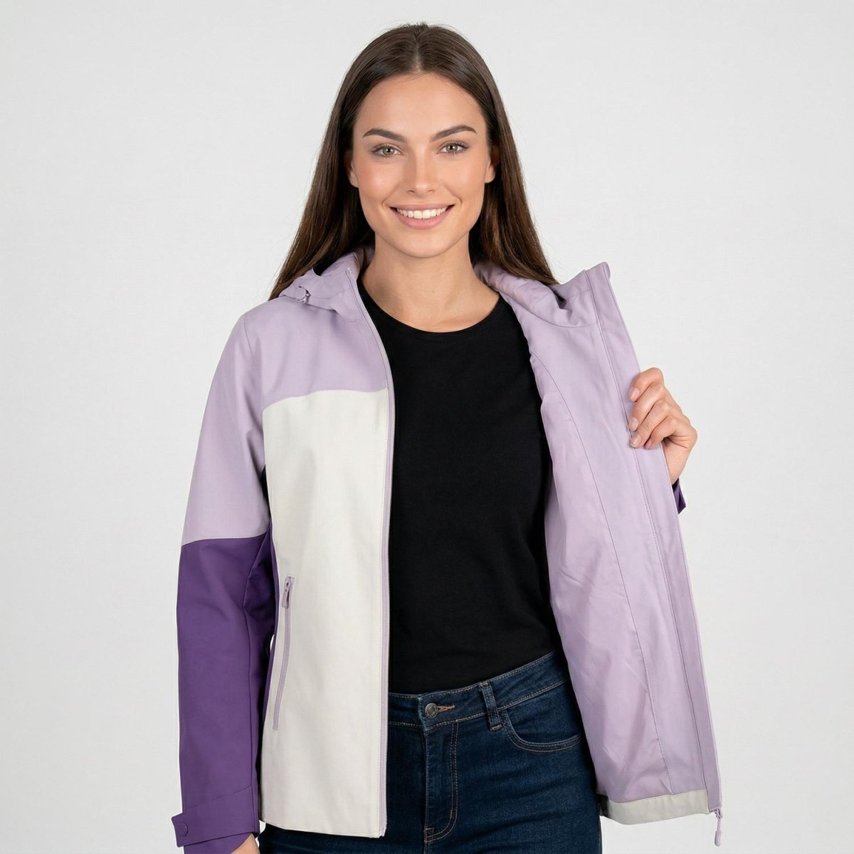 Chamarra Greenlander impermeable con bolsillos y puño ajustable mujer - Greenlander