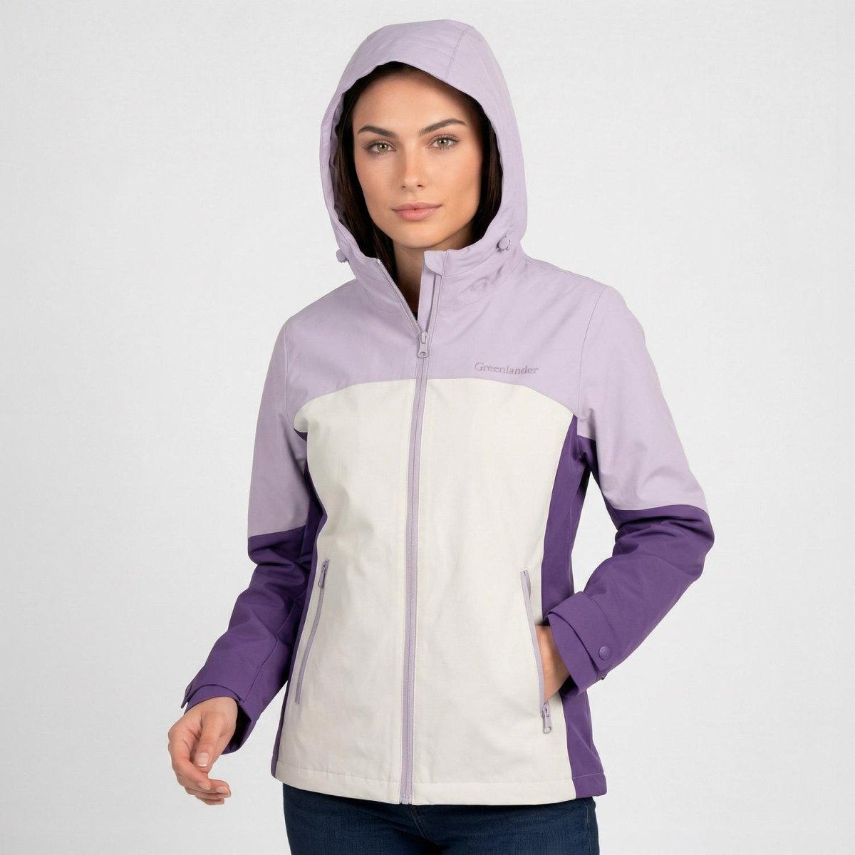 Chamarra Greenlander impermeable con bolsillos y puño ajustable mujer - Greenlander