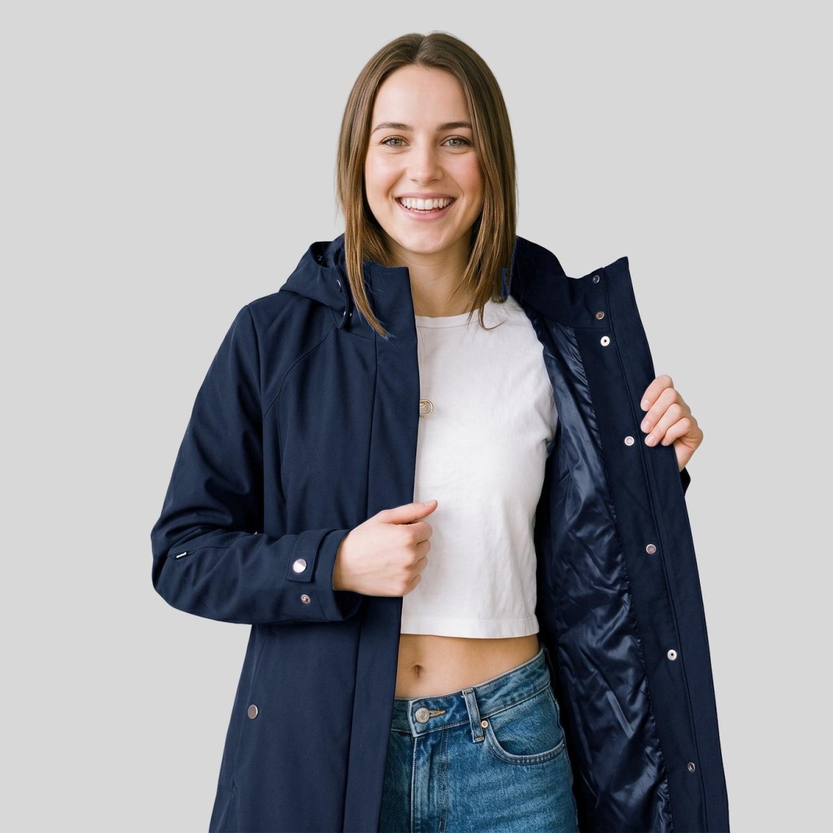 Chamarra Greenlander parka con gorro desmontable Mujer - Greenlander