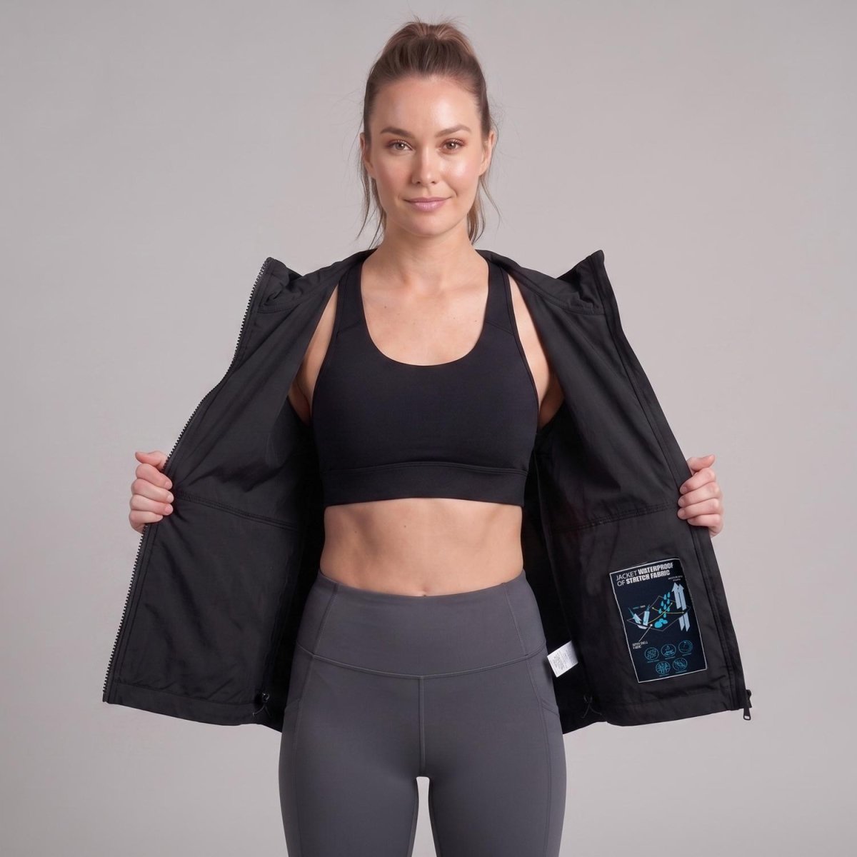 Chamarra Greenlander Rompevientos con Capucha Mujer - Greenlander