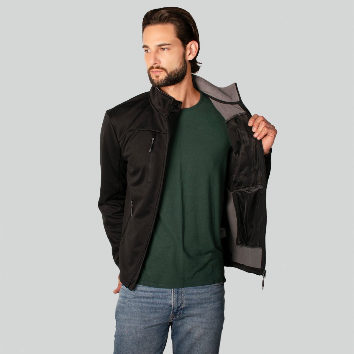 Chamarra Hombre Con Forro Fur 4 Bolsas Greenlander - The Original Greenlander