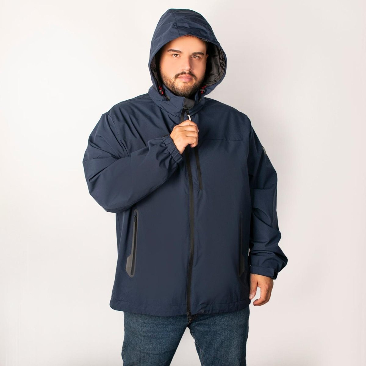 Chamarra Hombre Rompevientos con Capucha Greenlander - Greenlander