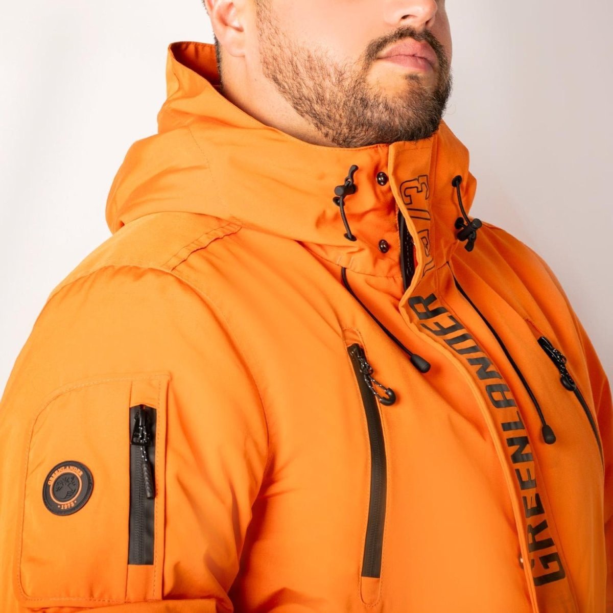 Chamarra Hombre Rompevientos Tallas Extra Greenlander - Greenlander
