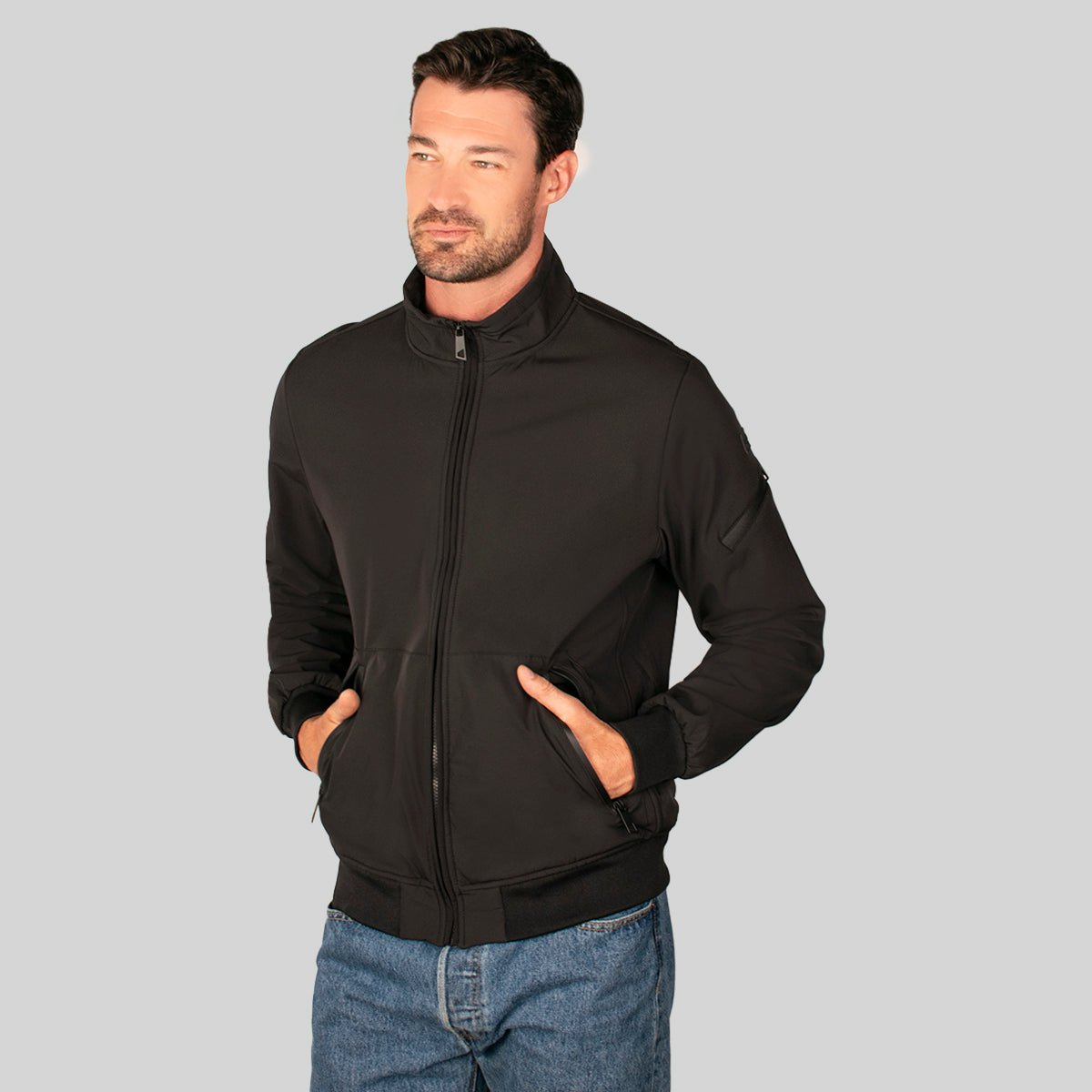 Chamarra Hombre Softshell Ligera Con Forro Polar Greenlander - The Original Greenlander