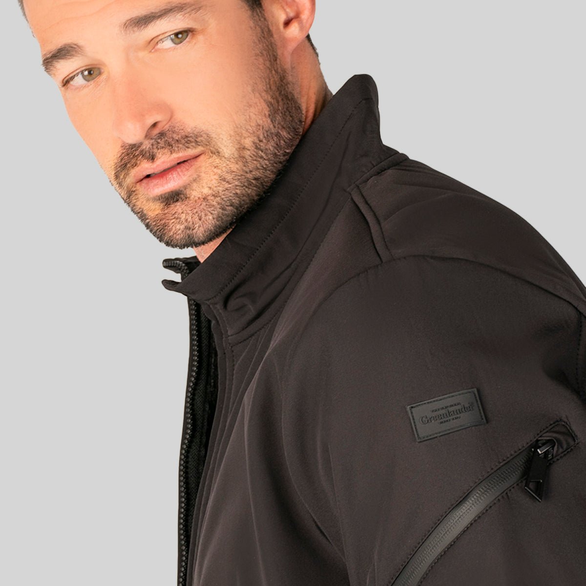 Chamarra Hombre Softshell Ligera Con Forro Polar Greenlander - The Original Greenlander