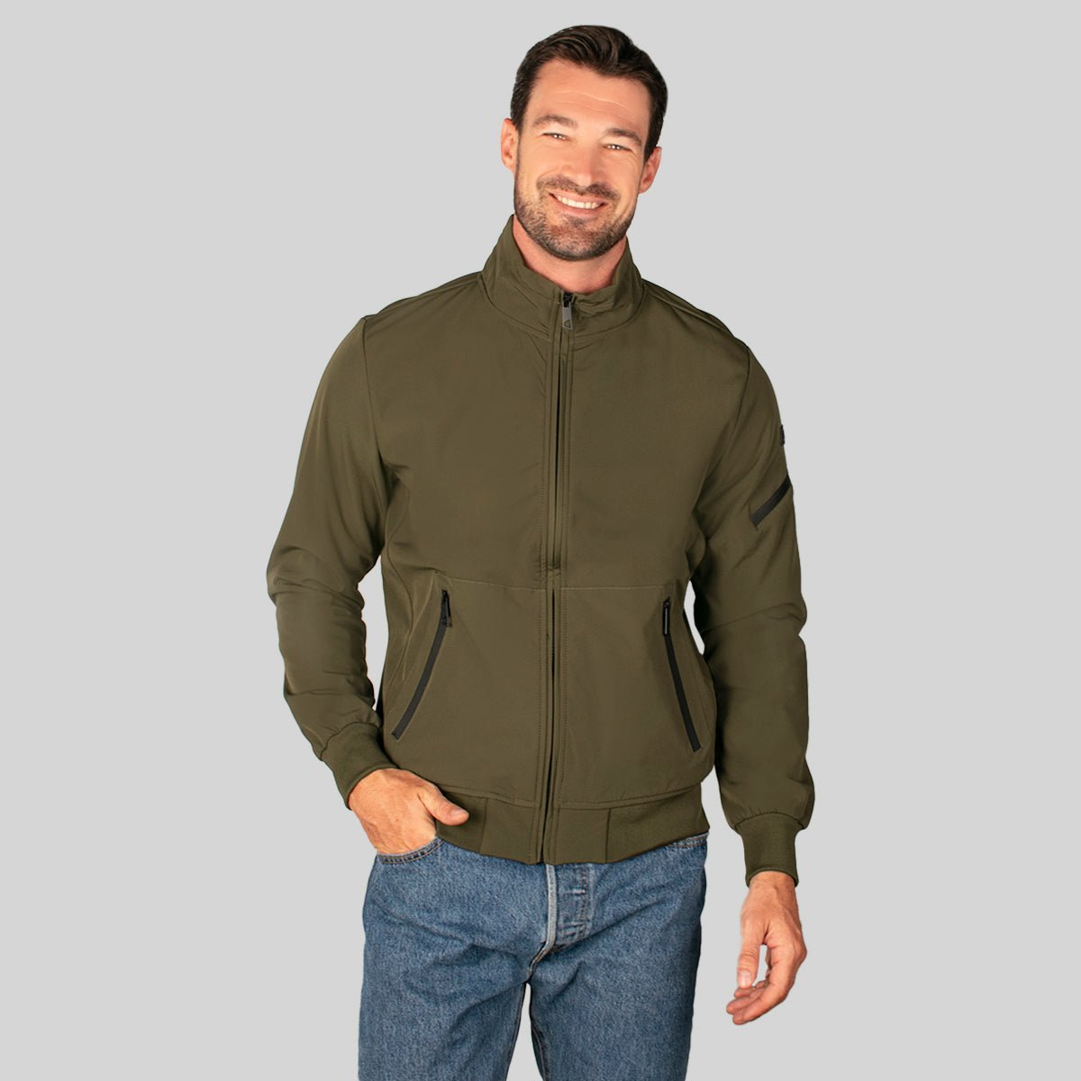 Chamarra Hombre Softshell Ligera Con Forro Polar Greenlander - The Original Greenlander