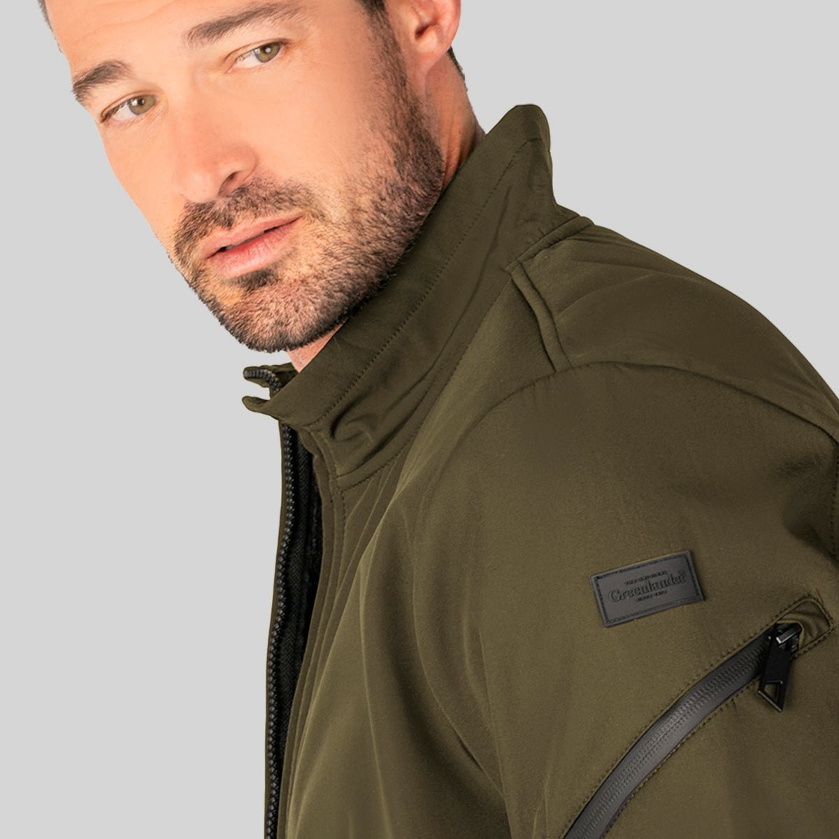 Chamarra Hombre Softshell Ligera Con Forro Polar Greenlander - The Original Greenlander