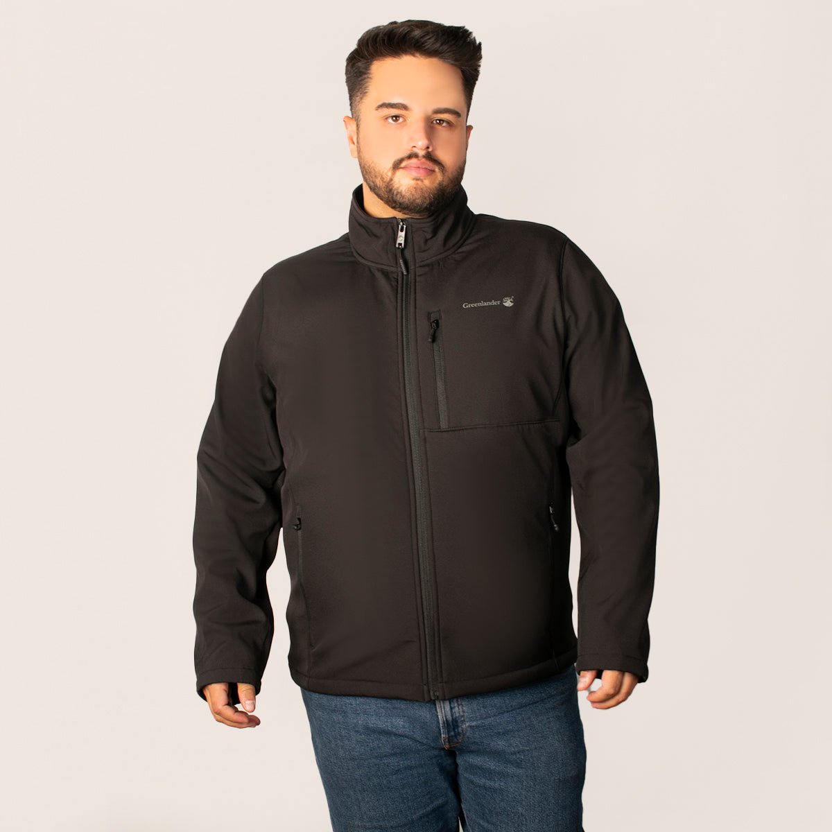 Chamarra Hombre Tallas Extra con Forro Polar Greenlander - The Original Greenlander