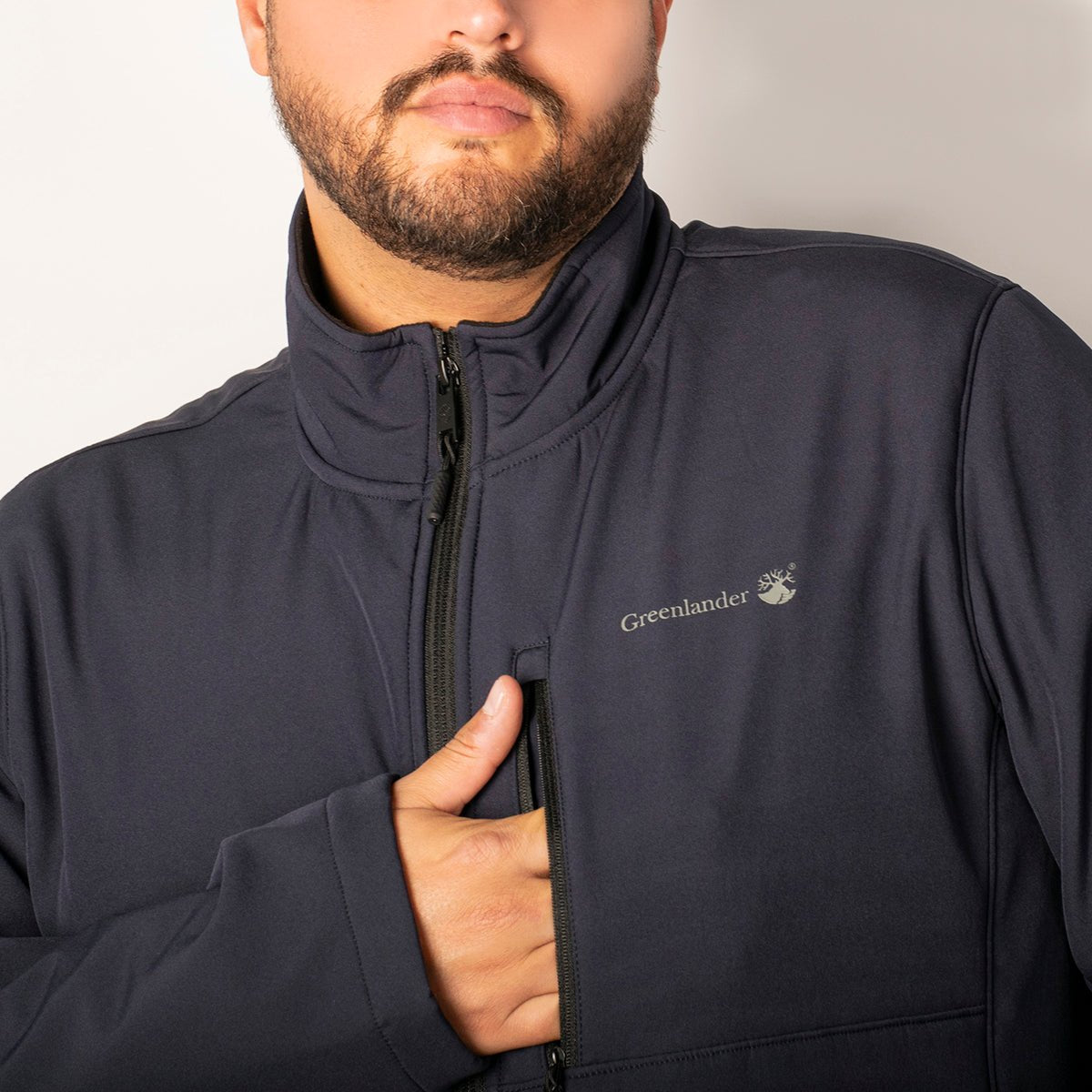 Chamarra Hombre Tallas Extra con Forro Polar Greenlander - The Original Greenlander