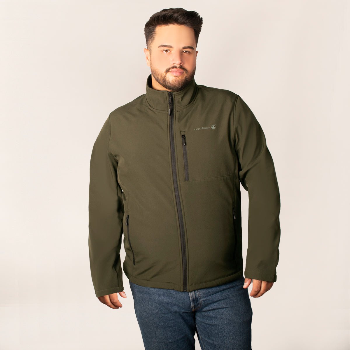 Chamarra Hombre Tallas Extra con Forro Polar Greenlander - The Original Greenlander