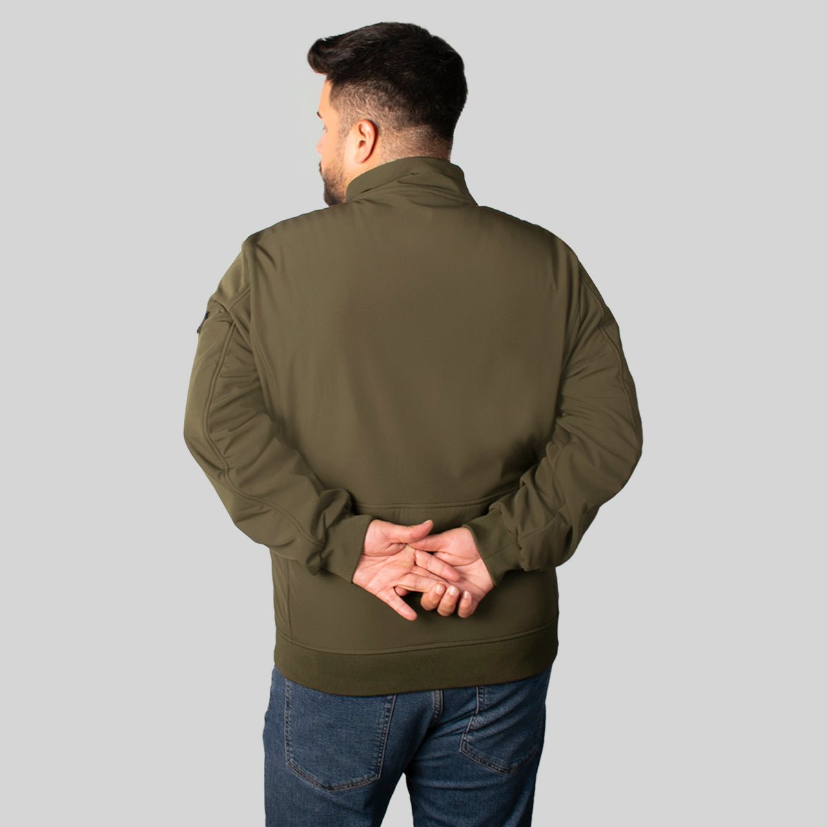 Chamarra Hombre Tallas Extra Softshell Ligera Con Forro Polar Greenlander - The Original Greenlander