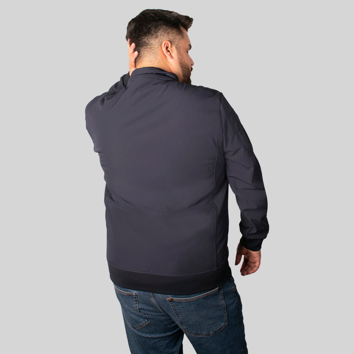 Chamarra Hombre Tallas Extra Softshell Ligera Con Forro Polar Greenlander - The Original Greenlander