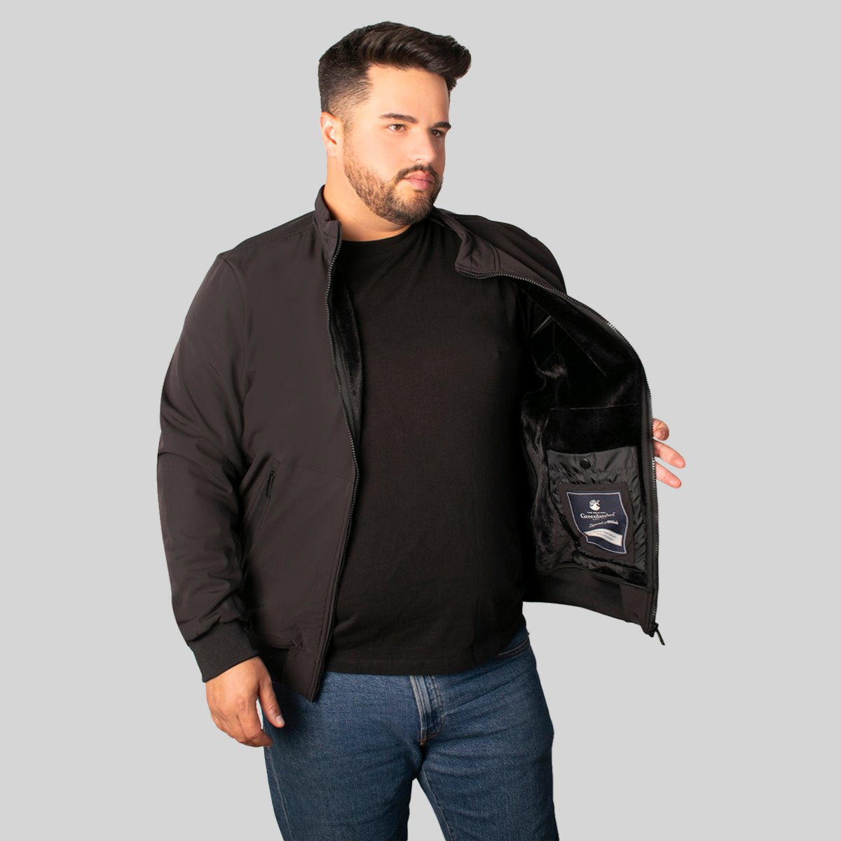 Chamarra Hombre Tallas Extra Softshell Ligera Con Forro Polar Greenlander - The Original Greenlander