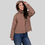 Chamarra impermeable para dama con gorro Greenlander - Greenlander