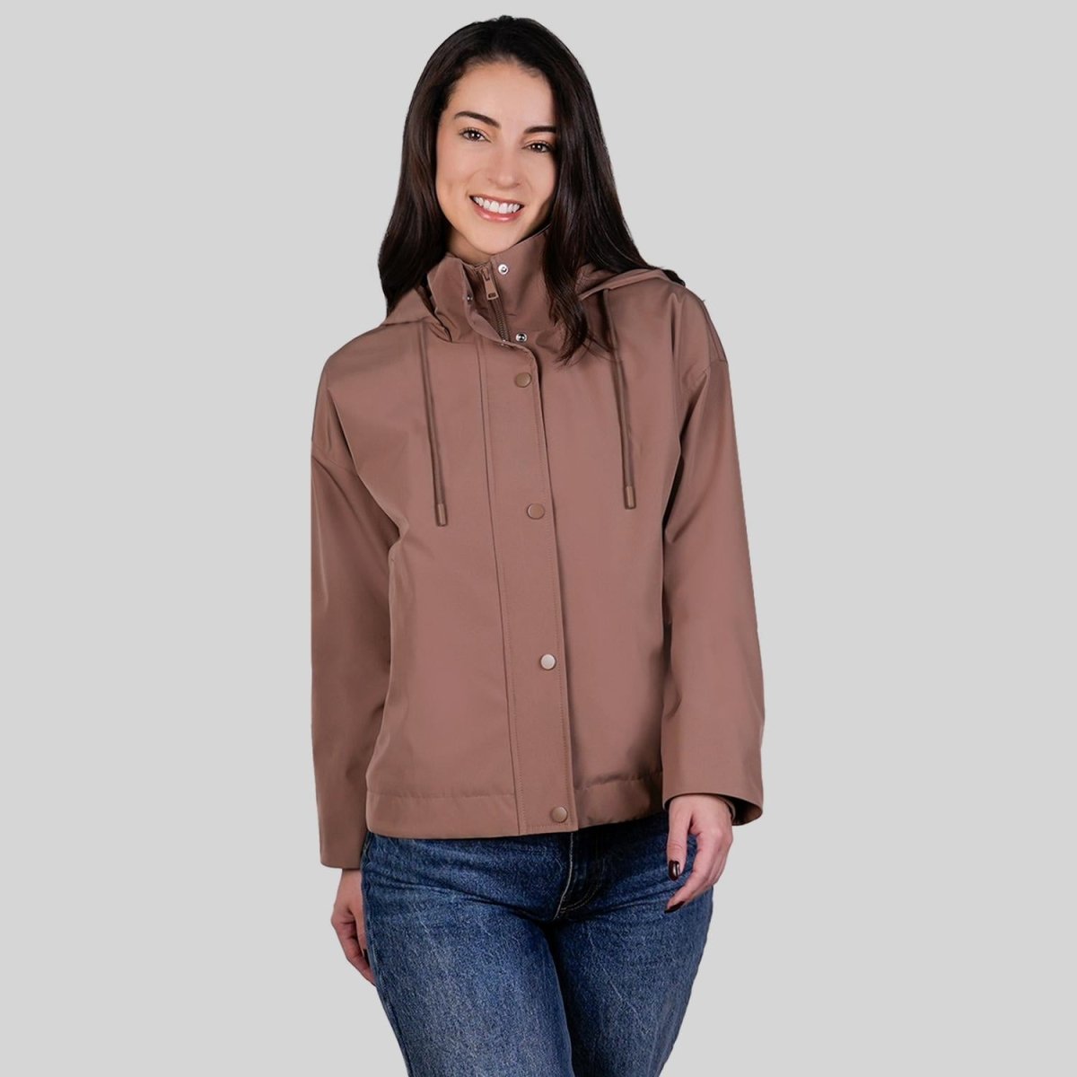 Chamarra impermeable para dama con gorro Greenlander - Greenlander