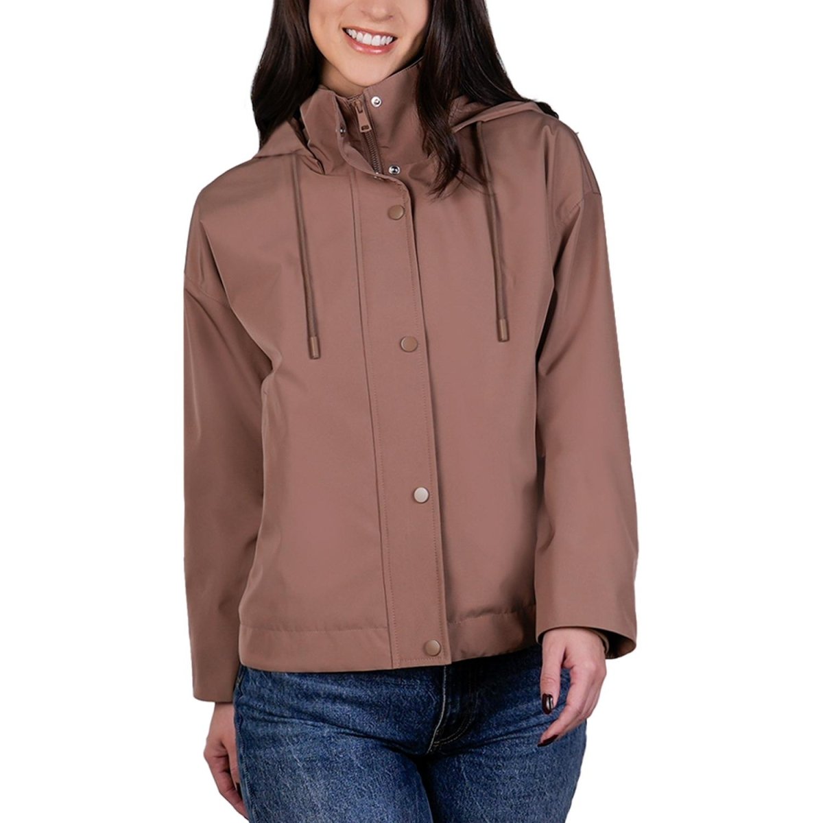 Chamarra impermeable para dama con gorro Greenlander - Greenlander