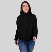 Chamarra impermeable para dama con gorro Greenlander - Greenlander