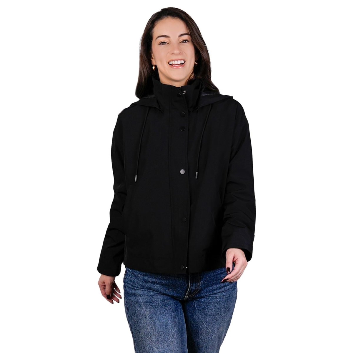 Chamarra impermeable para dama con gorro Greenlander - Greenlander