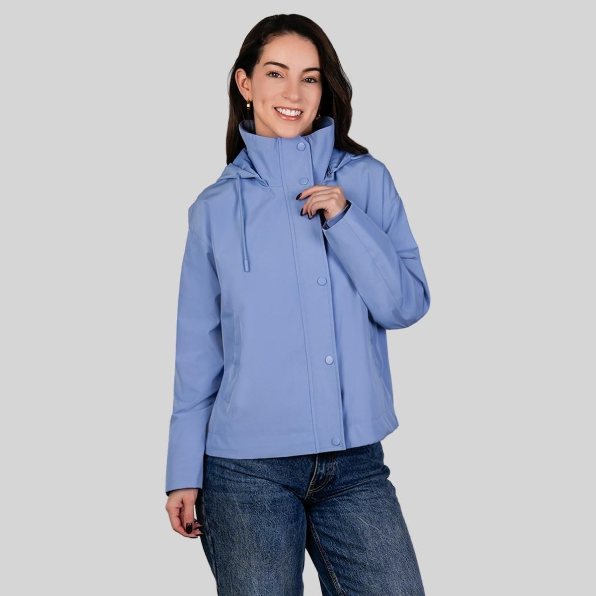 Chamarra impermeable para dama con gorro Greenlander - Greenlander