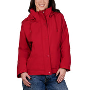 Chamarra impermeable para dama con gorro Greenlander - Greenlander