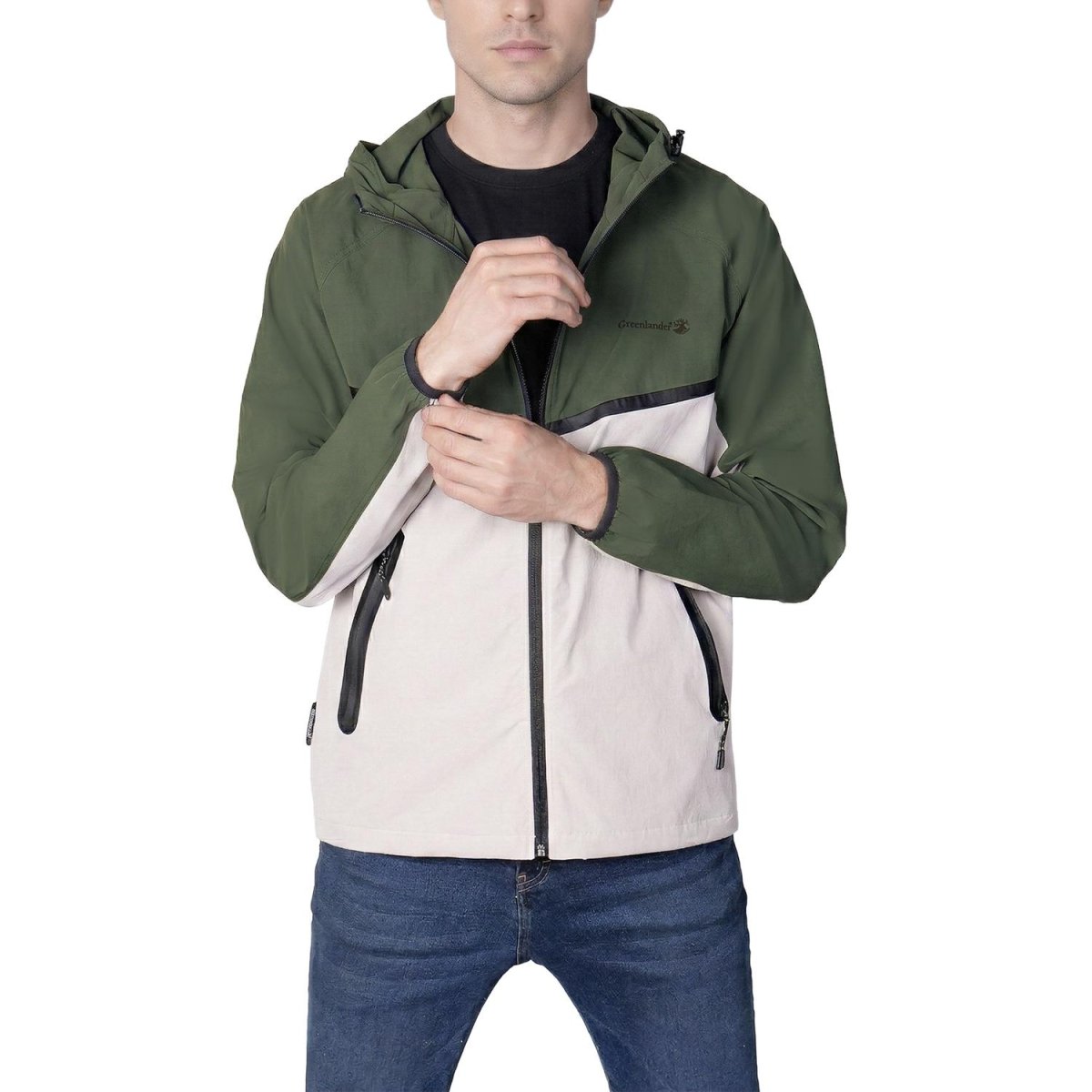 Chamarra impermeable para hombre cn capucha Greenlander - Greenlander