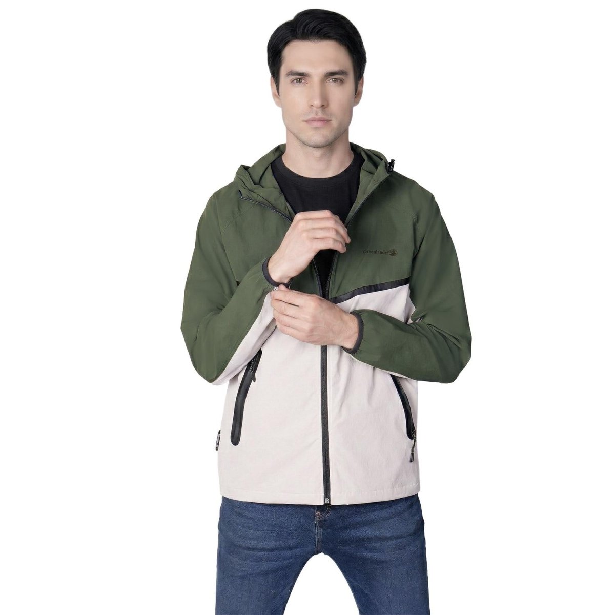 Chamarra impermeable para hombre cn capucha Greenlander - Greenlander