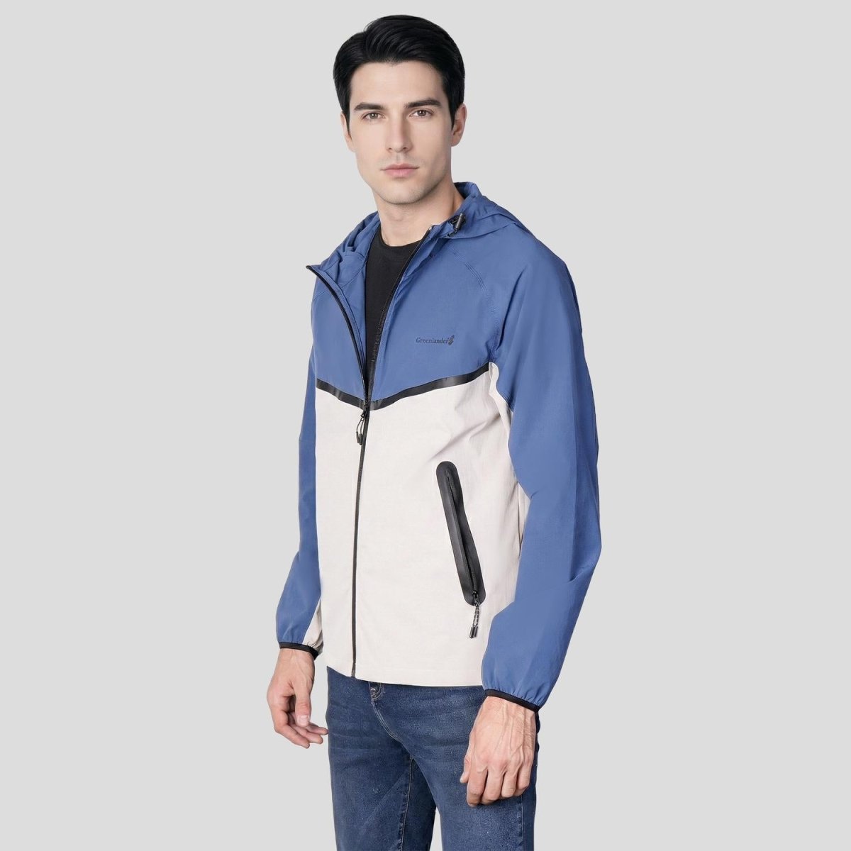 Chamarra impermeable para hombre cn capucha Greenlander - Greenlander