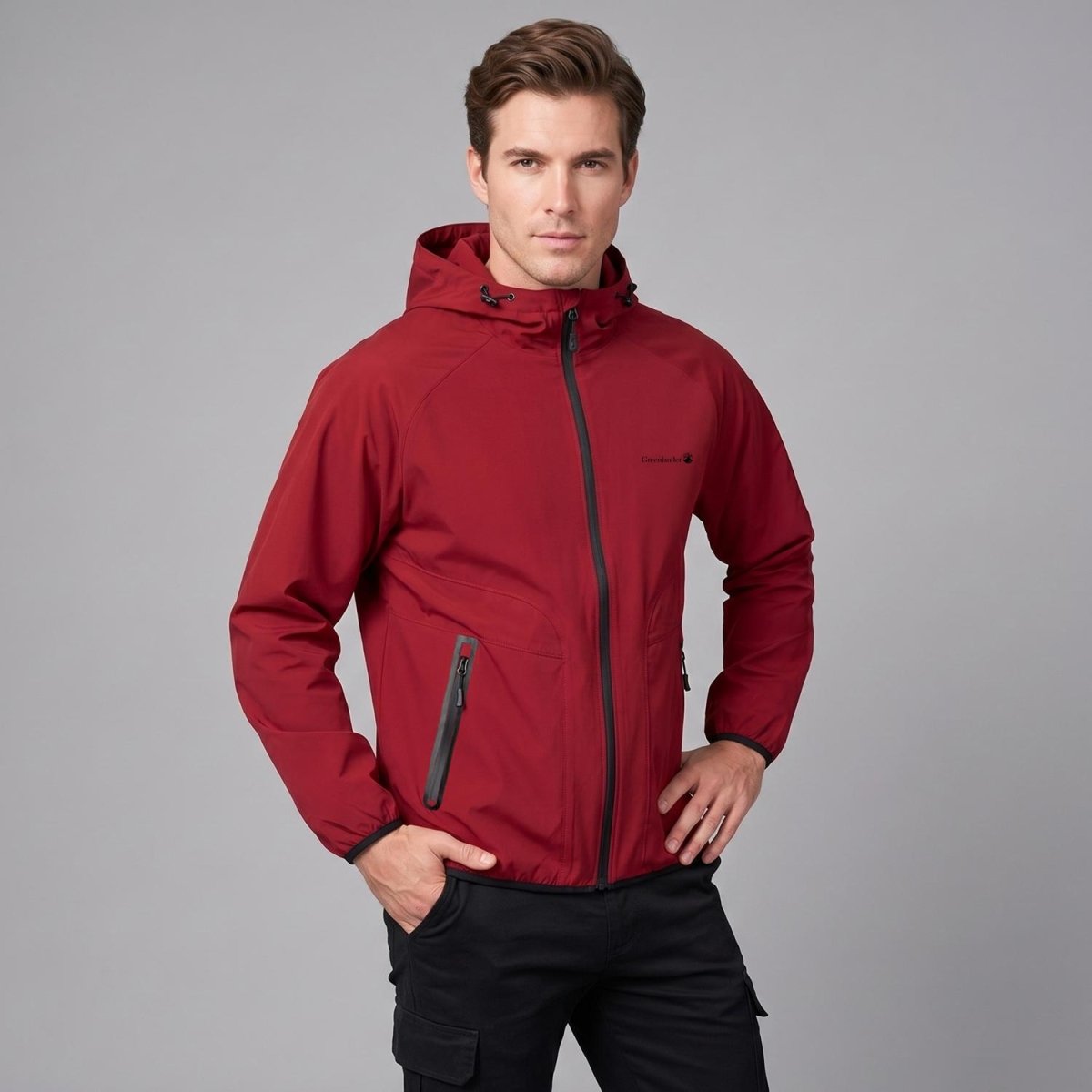 Chamarra impermeable para hombre con capucha Greenlander - Greenlander