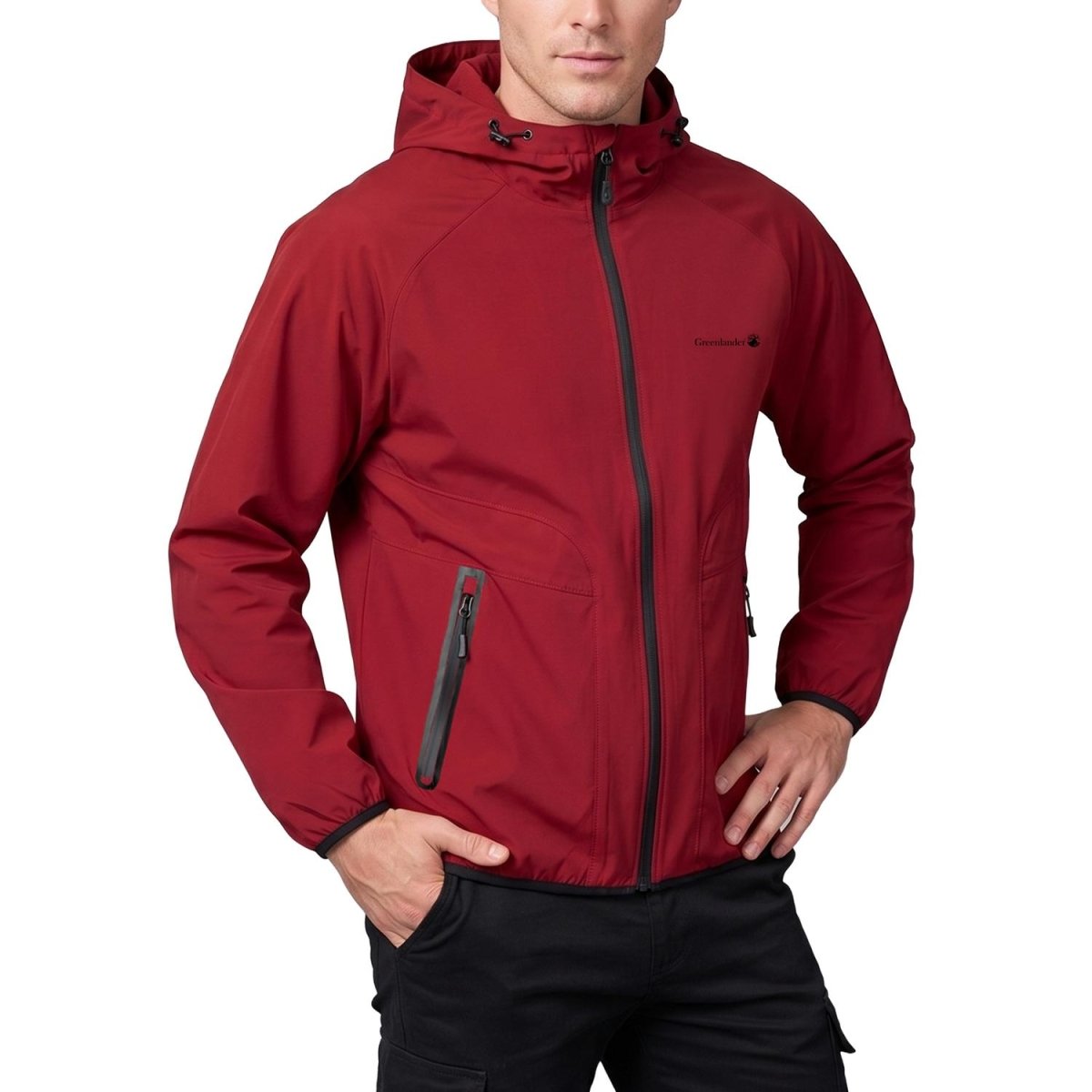 Chamarra impermeable para hombre con capucha Greenlander - Greenlander