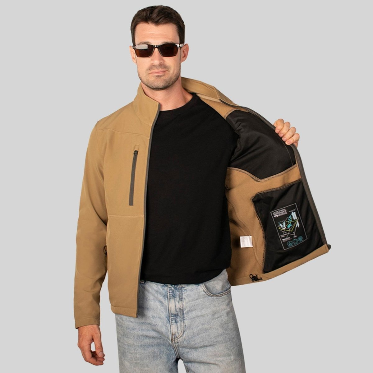 Chamarra impermeable para hombre con forro de fur Greenlander - Greenlander