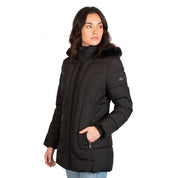 Chamarra Larga Acolchada para Mujer con Gorro y Cierre | Greenlander - Greenlander