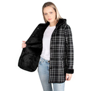 Chamarra Larga Botones Fleece Con Fur Mujer - The Original Greenlander