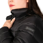 Chamarra Larga Capitonada De Pluma Mujer Plus Size - Greenlander