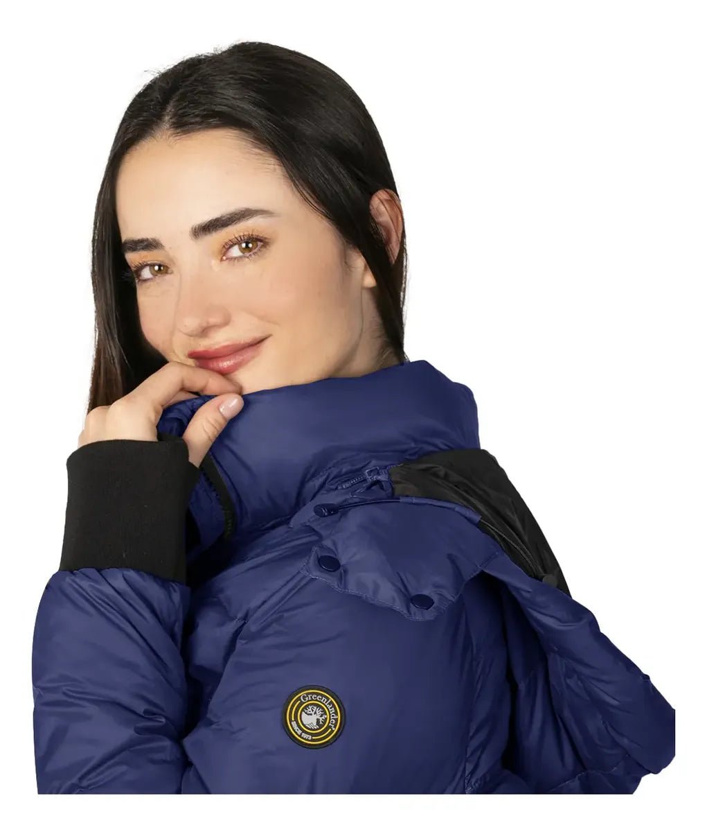 Chamarra Larga Capitonada Mujer Slim Fit | Greenlander - Greenlander