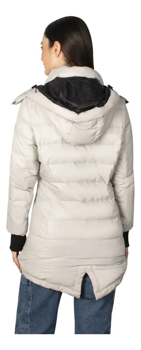 Chamarra Larga Capitonada Mujer Slim Fit | Greenlander - Greenlander